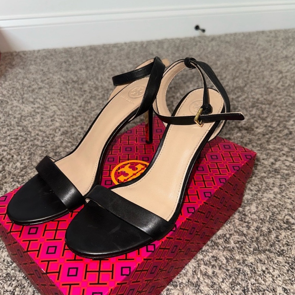 Black Strappy Heels